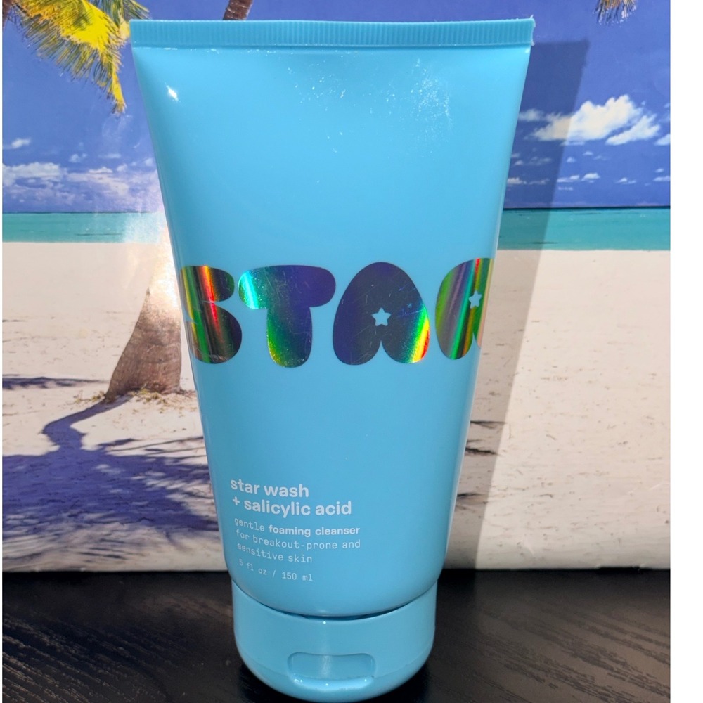 Starface Star Wash Salicylic Acid Gentle Foaming Cleanser 5oz New Sealed
